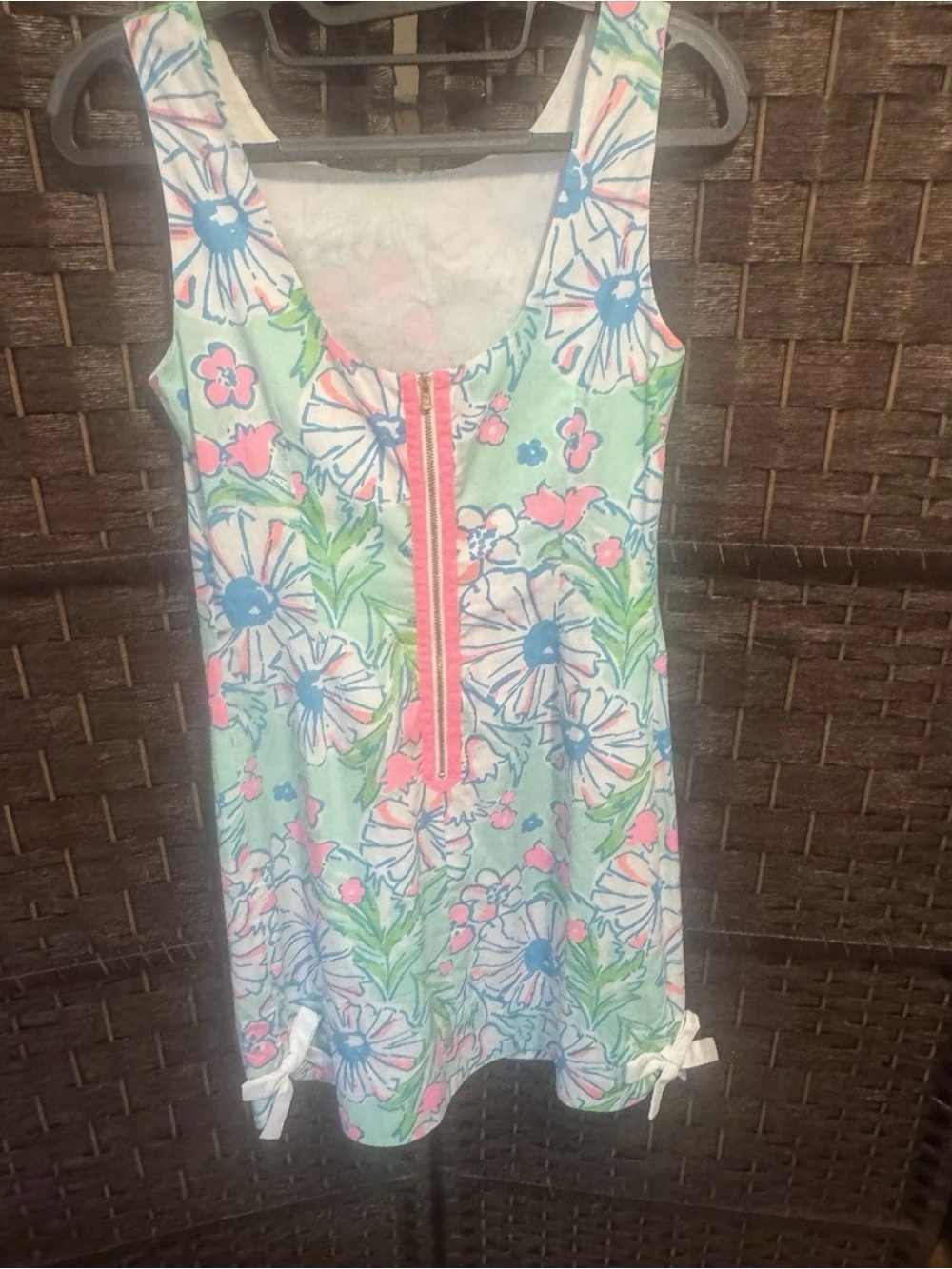 🌸 Lilly Pulitzer Delia Shift Dress – Splish Splash Print – Size 0 🌸 - Picture 2 of 5